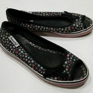 American eagle star printed flats